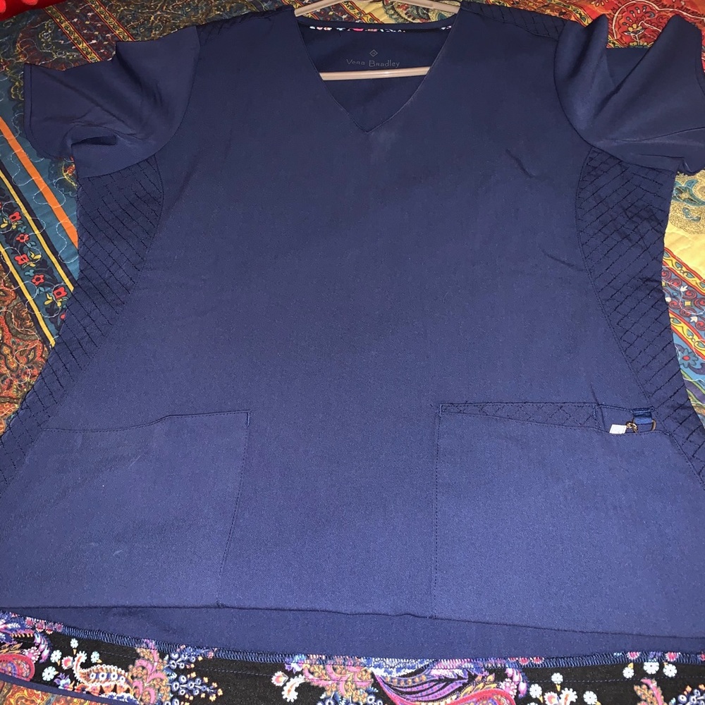 Vera Bradley Scrub Tops and Infinity Pants